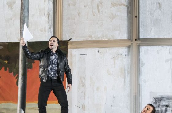 Sergey Romanovsky (Rodolfo) en Mattia Oliviero (Marcello) Sergey Romanovsky (Rodolfo) en Mattia Oliviero (Marcello)