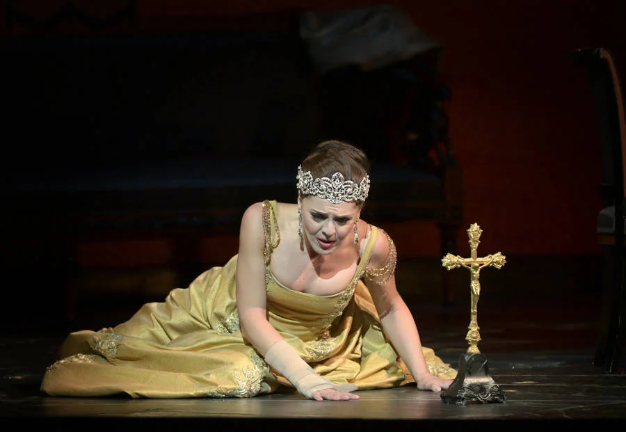 aria Agresta (Floria Tosca) Vincent Pontet Opéra national de Paris TOSCA interprétée par Pierre Audi : incongruités de scénographie