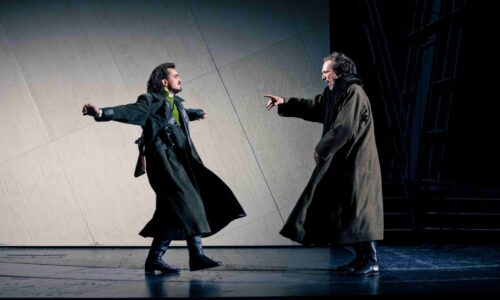 Phèdre. Krzysztof Lachman, Ks. Armin Kolarczyk. Foto Felix Grünschloß Phèdre